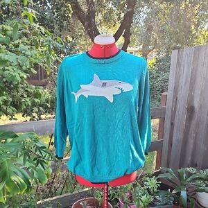 Modcloth Teal Knit Sweater